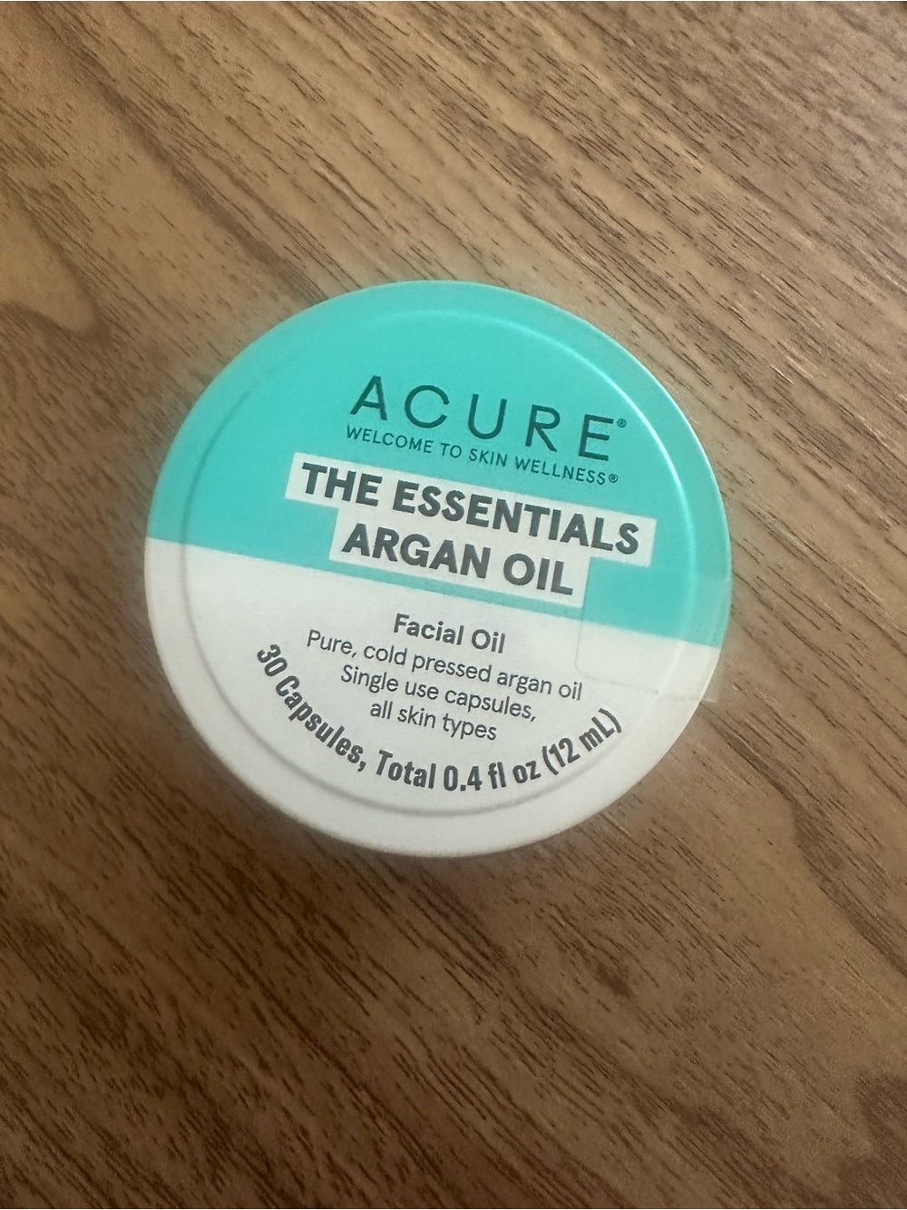 The Essentials Argan Oil Facial Oil Capsules - 30 Capsules